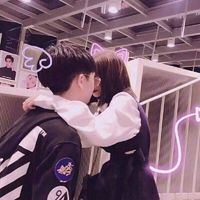 戴眼镜无字的情侣头像男生(20)