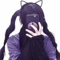 黑白女生照片qq头像女生头像大全(16)
