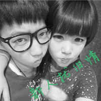 个性黑白带字头像女生头像图片素材(19)