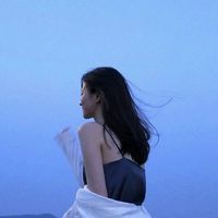 黑色衣服捂脸头像女生(20)