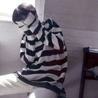 QQ头像黑白带帽男生(12)