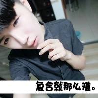 文艺带字qq头像男生头像小清新(14)