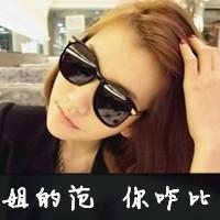 女生头像黑白带字双影(4)
