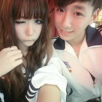 美女带字情侣头像图片唯美图片素材(16)
