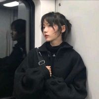 白色素描二次元女头像女生头像图片