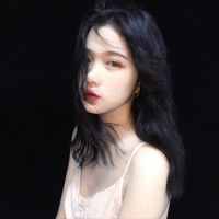 女生头像绑个两丸子头(9)
