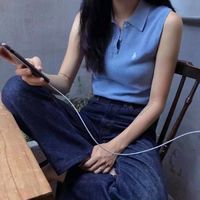 韩系女生白边头像搞怪(10)