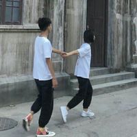 情头像情侣一对两张英文路线(4)