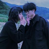 我要个性樱花情侣头像(14)