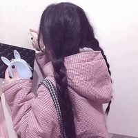 黑色比心头像女生头像女生(6)
