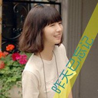 甜美女生微笑头像带字头像图片大全(6)