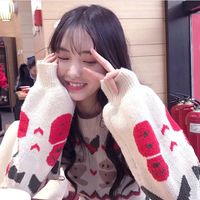 小清新女孩照片头像女生
