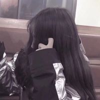 狐狸面具的情侣头像(14)