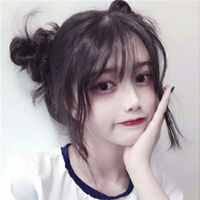 带原宿镜女生头像(5)