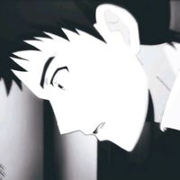 拿手机黑白情侣头像(17)