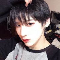 黑白qq头像男生模糊(13)