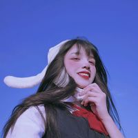 QQ女生可爱头像p图猫耳