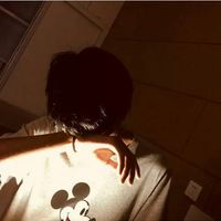 情侣黑白半身头像(20)