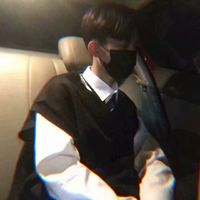 白色霸气面具头像男生头像(17)