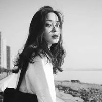 女生背影头像长发 蓝天(5)