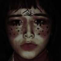 欧美黑白女生头像
