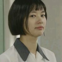 韩版欧美头像 女生头像短发(8)