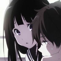 白头发动画情侣头像(20)
