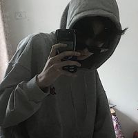 男生掐自己下巴的头像(5)