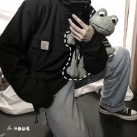 男生长发动画头像图片(4)