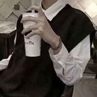 qq男生黑白阳光侧脸头像(11)