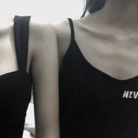 带有唇印的情侣头像(17)