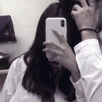 一个人人一狗情侣头像图片大全(19)
