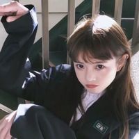 两个猫的头发女生头像图片(18)