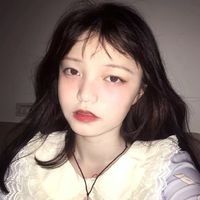 微信背影头像女素描(3)