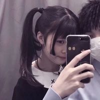 可爱二次元小男孩小女孩情侣头像(2)