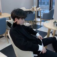 粉色系二次元男生头像一对(8)