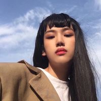 绿色的头像女生(18)