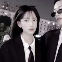 潮粉色头像情侣(3)
