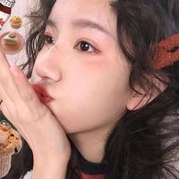 简笔画女生壁纸头像(3)
