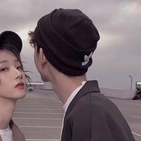 兔兔头像图片情侣真人(15)