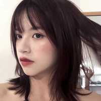 齐头发的背影图片女生头像大全集(13)