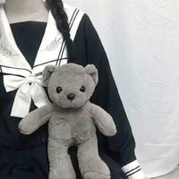 空白短发头像图片女生(12)