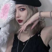 戴花环韩国女生头像(3)