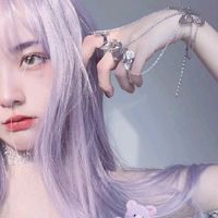 夸张头像图片女生头像(12)