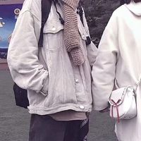 情侣头像背影牵手左右(17)
