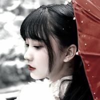 简单恐怖头像女生头像黑白(12)