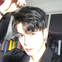 真人男生挡脸头像高清
