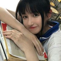短发少女心微信头像(8)
