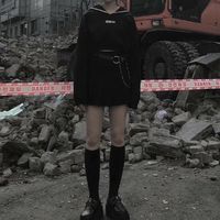 冷酷头像女生黑白欧美(3)