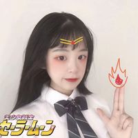 圆形微信头像戴圣诞帽(11)